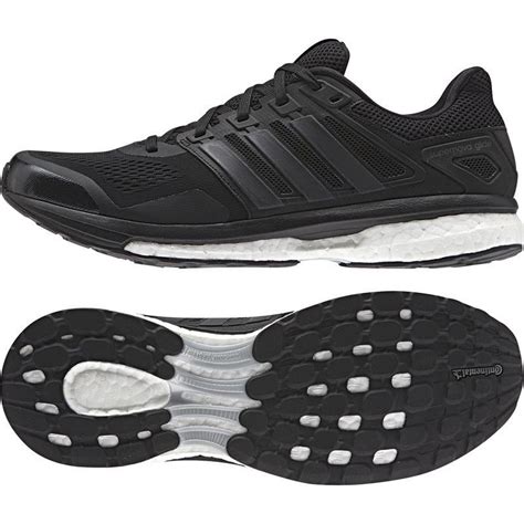 adidas stabiliteit hardloopschoen zwart|adidas loopschoenen.